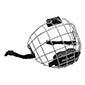 Bauer Contour Ungdom Galler Facemask krom