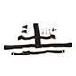 CCM Axis Backplate rem & knapp set Svart