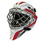 CCM Axis F5 m�lvaktsmask Junior vit-r�d